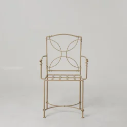 Poltrona da esterno Lotus in ferro