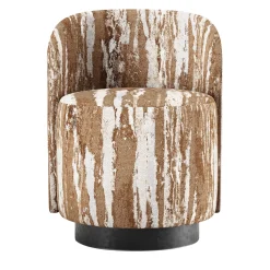 Poltrona Dig It Second Firing in tessuto Dark Reflex