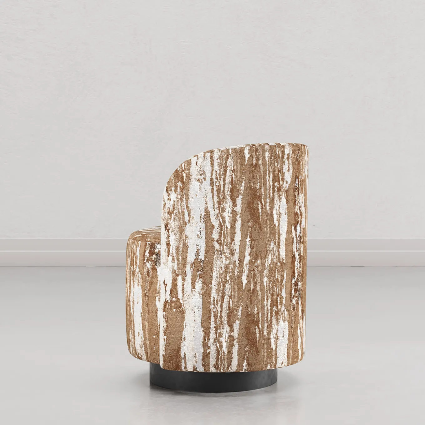 Poltrona Dig It Second Firing in tessuto Dark Reflex