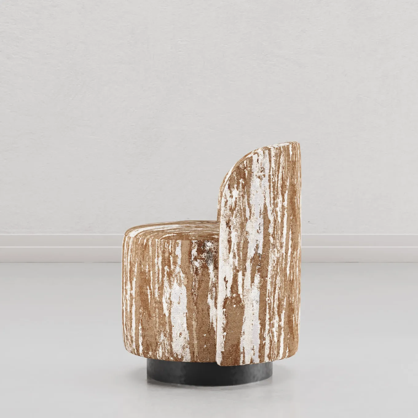 Poltrona Dig It Second Firing in tessuto Dark Reflex