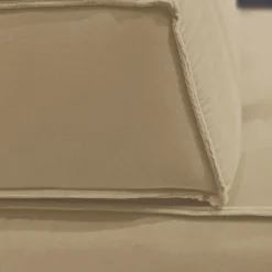 Poltrona Docker in velluto beige