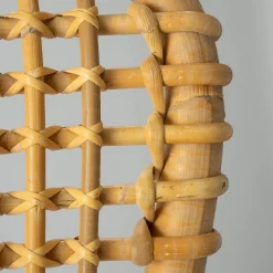 Poltrona Eden in Canna di Manao e Manila con Cuscino