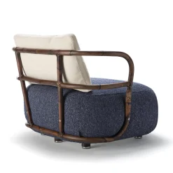 Poltrona Jungle Large Low Blue di Massimo Castagna