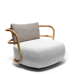 Poltrona Jungle Large Low White di Massimo Castagna