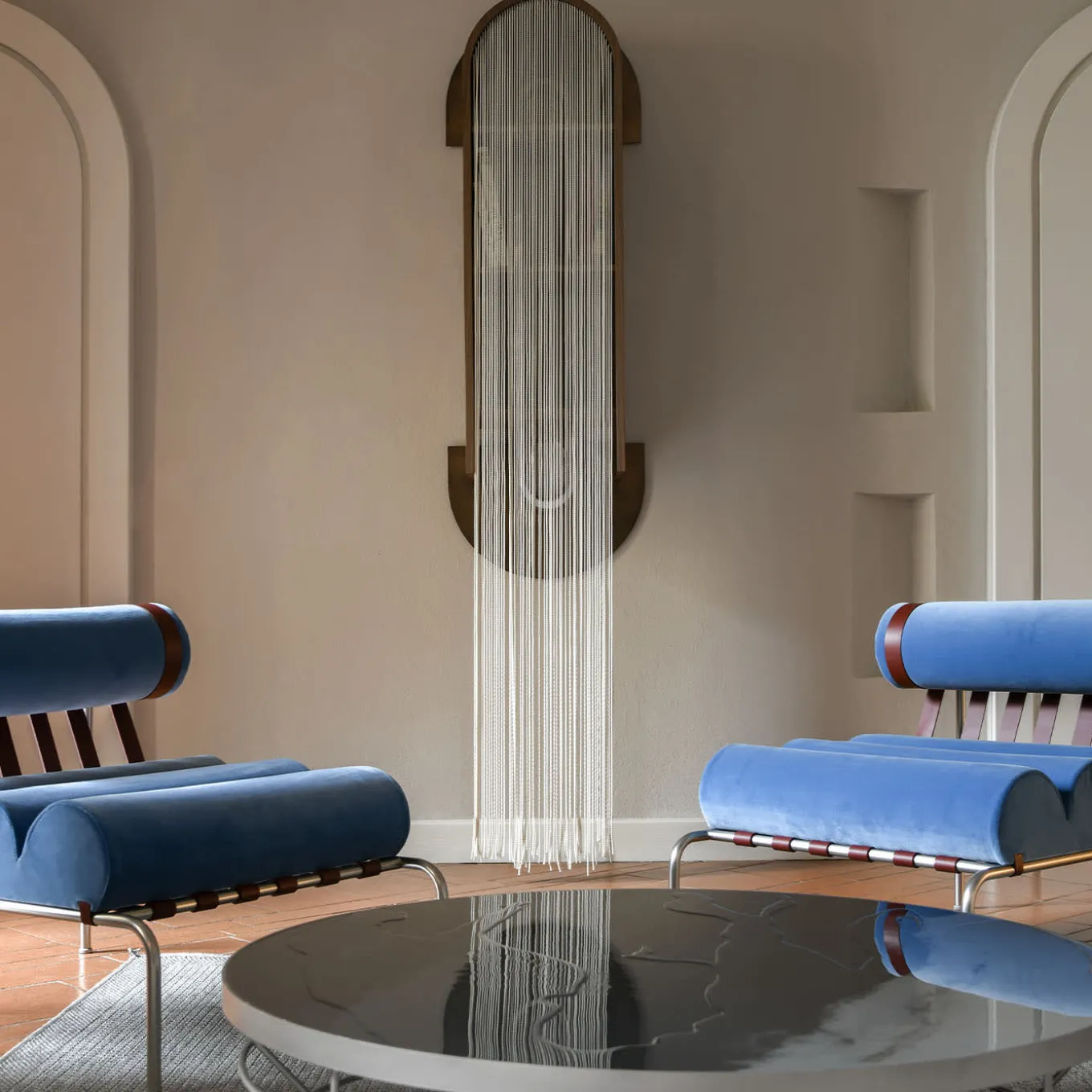 Poltrona Kylindo Azzurro