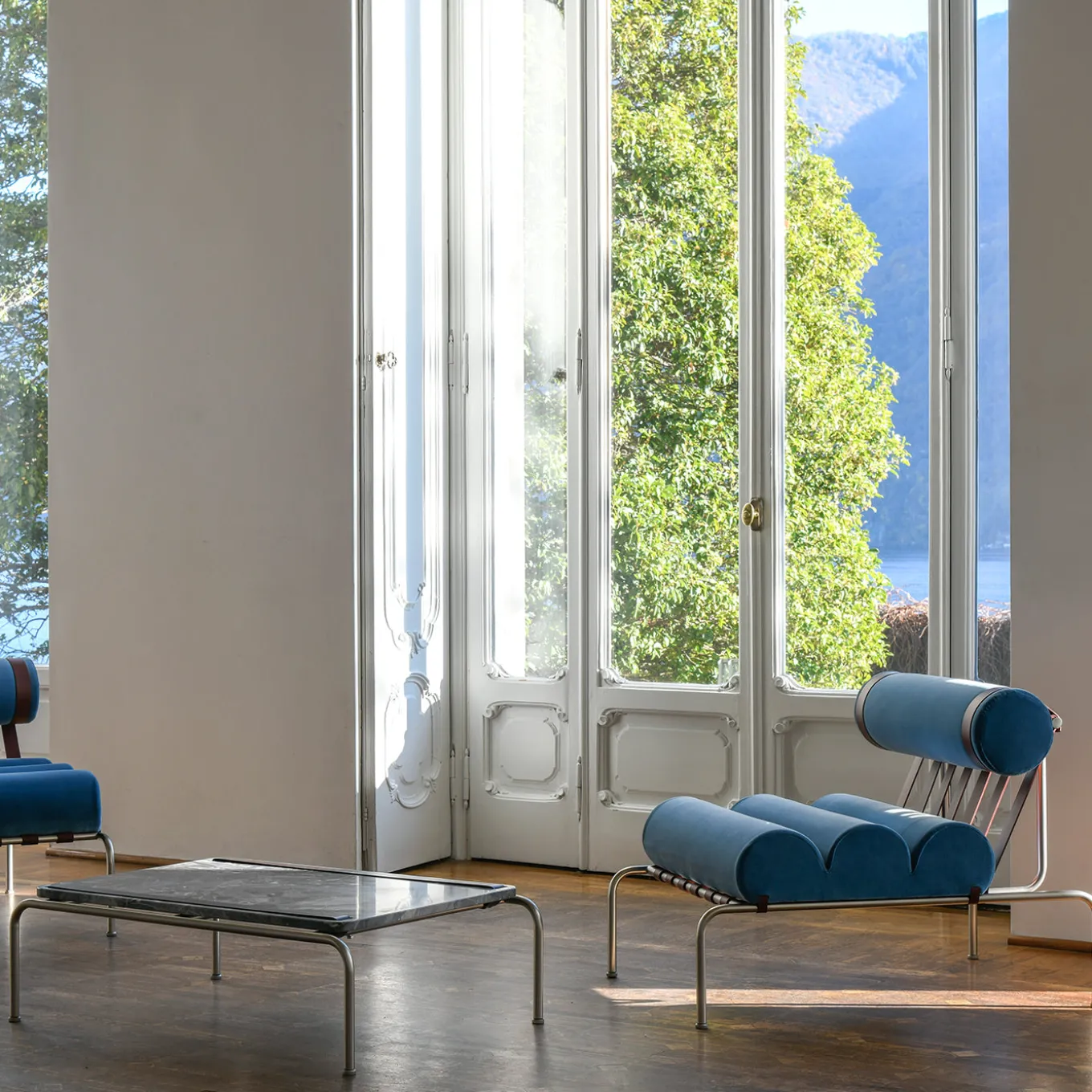 Poltrona Kylindo Azzurro