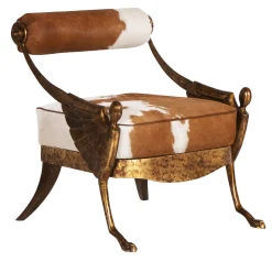 Poltrona Over in pelle Cavallino