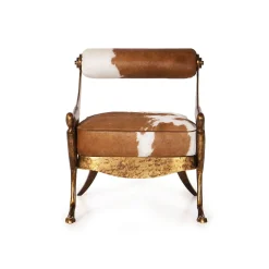 Poltrona Over in pelle Cavallino