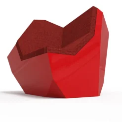 Poltrona Rolling Stone rossa del XXI secolo