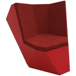 Poltrona Rolling Stone rossa del XXI secolo