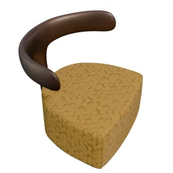 Poltroncina Moby Dick Imbottita in Legno di Frassino #1