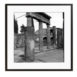 Pompei, stampa con cornice di L. V. Clark