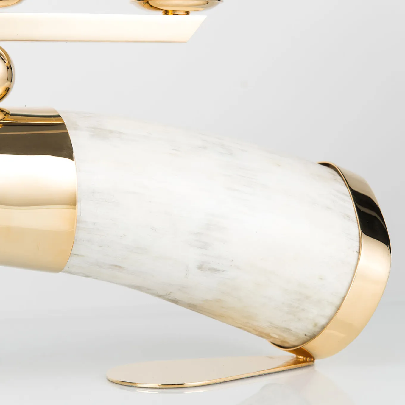 Porta Candela in Corno di Bufalo Africano