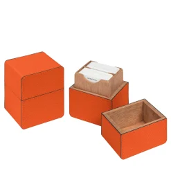 Porta carte da gioco in pelle