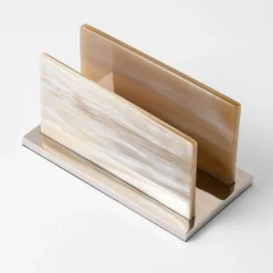 Porta lettere in corno