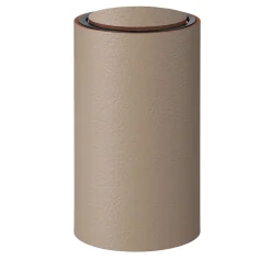 Porta stuzzicadenti in pelle Cappuccino