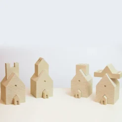 Portacandele "Casetta" #3 di Ugo La Pietra