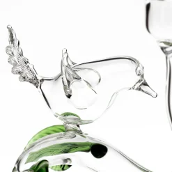 Portacandele grande in vetro Eden