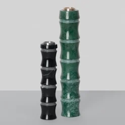 Portacandele Kadomatsu Verde Guatemala di Michele Chiossi