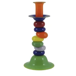 Portacandele verde Bilico