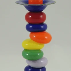 Portacandele verde Bilico