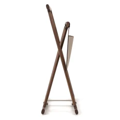 Portacoperte Chelsea in noce