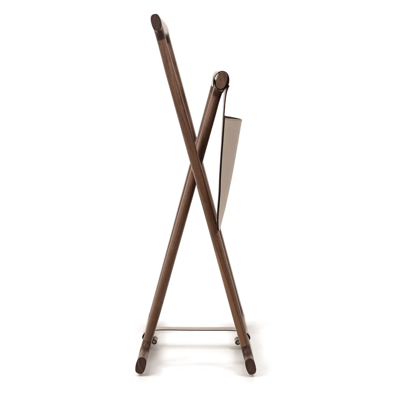 Portacoperte Chelsea in noce