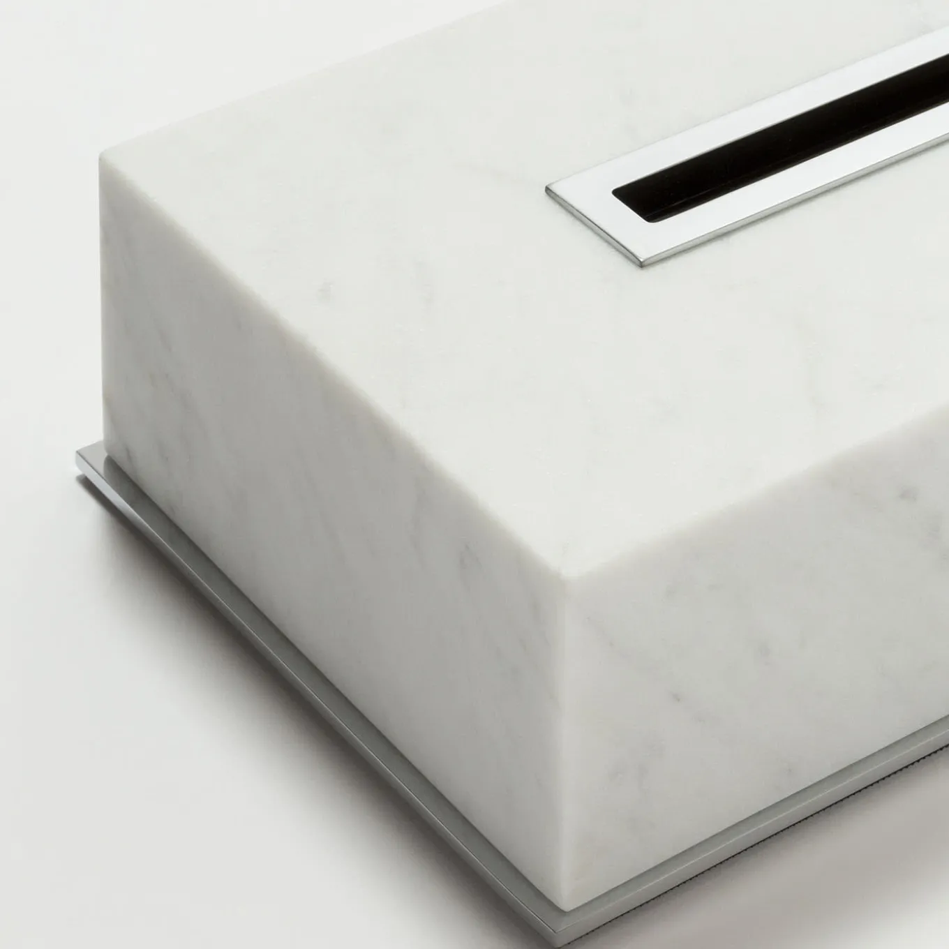 Portafazzoletti rettangolare in marmo Positano #5