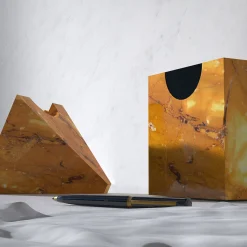 Portagioie Nostalgia in marmo giallo