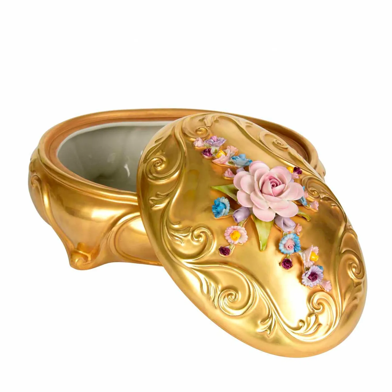 PORTAGIOIE OVALE GRANDE - ORO