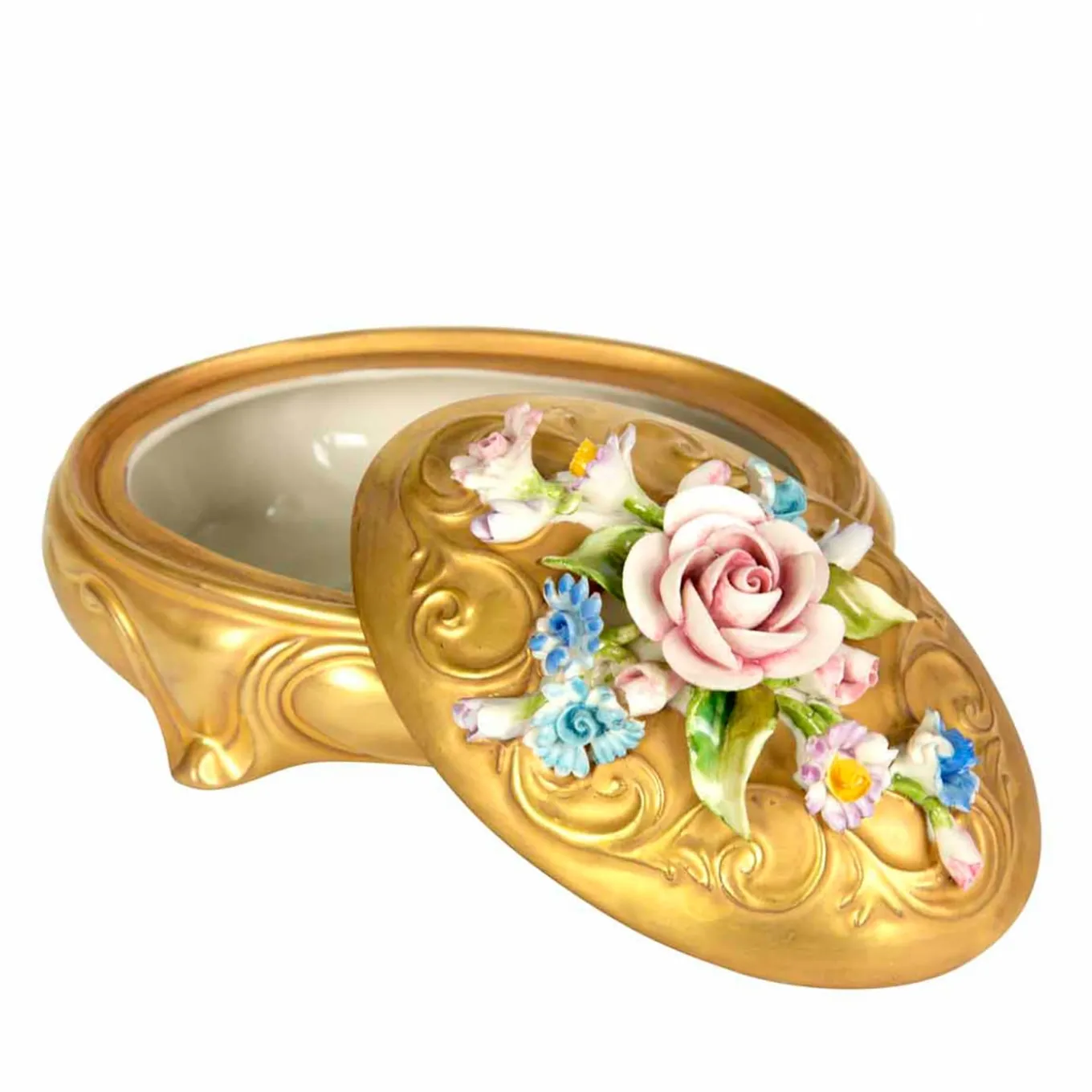 PORTAGIOIE OVALE GRANDE - ORO