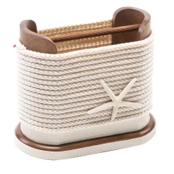 Portaposate verticale crema