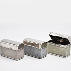 Portasigarette Galucharme Bluette Shagreen di Nino Basso