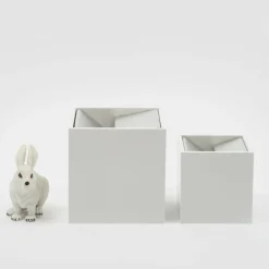 Posacenere Cubo Small White di Bruno Munari
