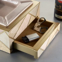 Posacenere in legno Tellux Riviera Pink