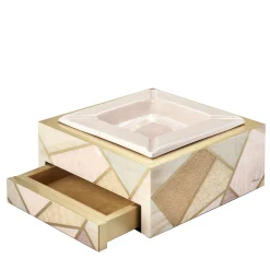 Posacenere in legno Tellux Riviera Pink