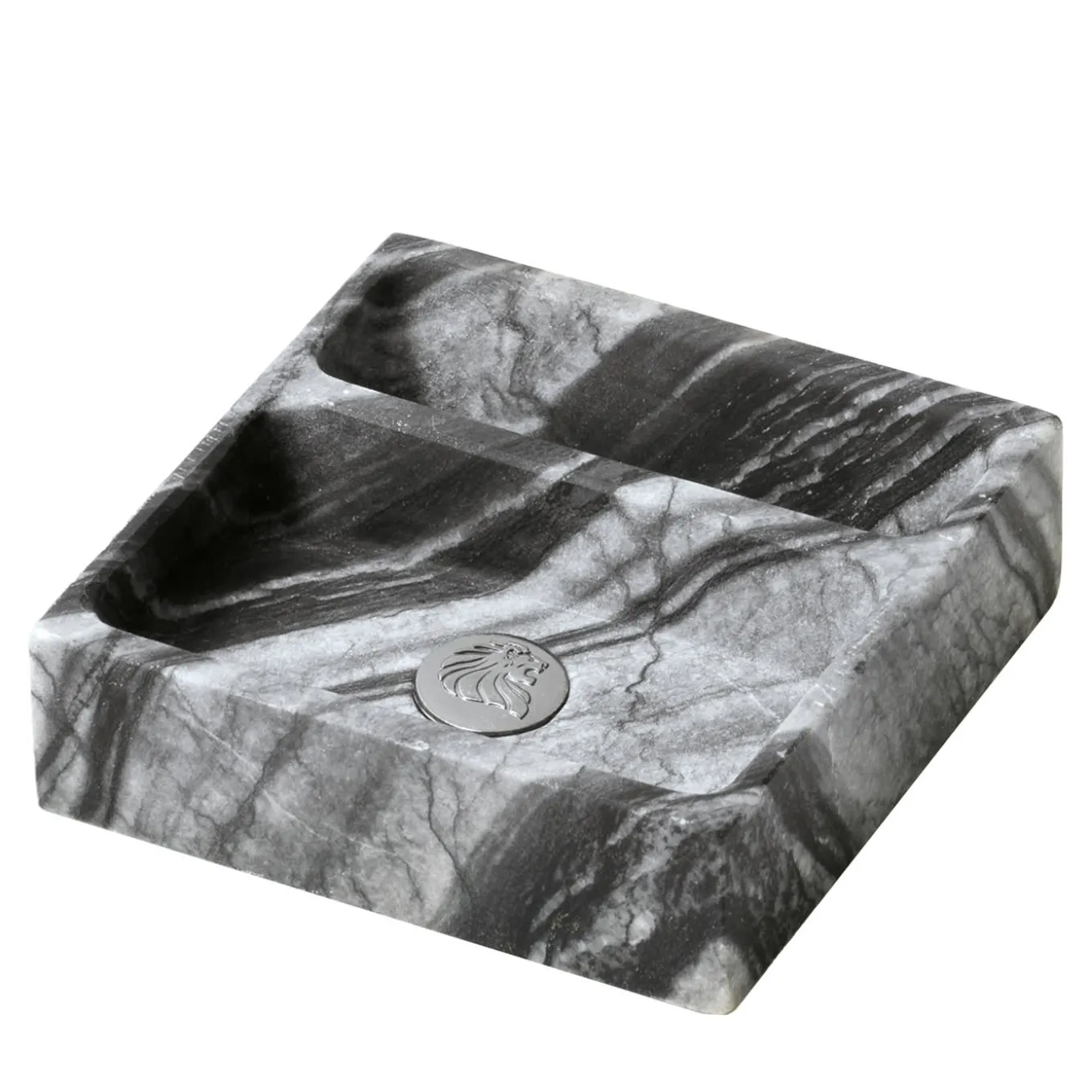 Posacenere in marmo nero del Kenya della collezione Giorgio