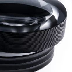 Posacenere Iride Stripe Steel Gray di Federico Peri