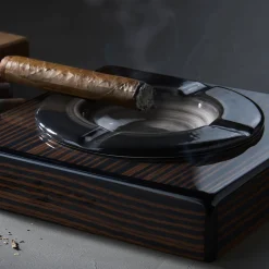 Posacenere Roma in ebano