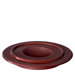 Posacenere rosso di Ettore Sottsass