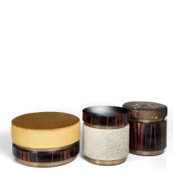 Pouf basso ad anello