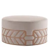 Pouf Belte Beige di Elena Salmistraro