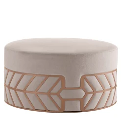 Pouf Belte Beige di Elena Salmistraro