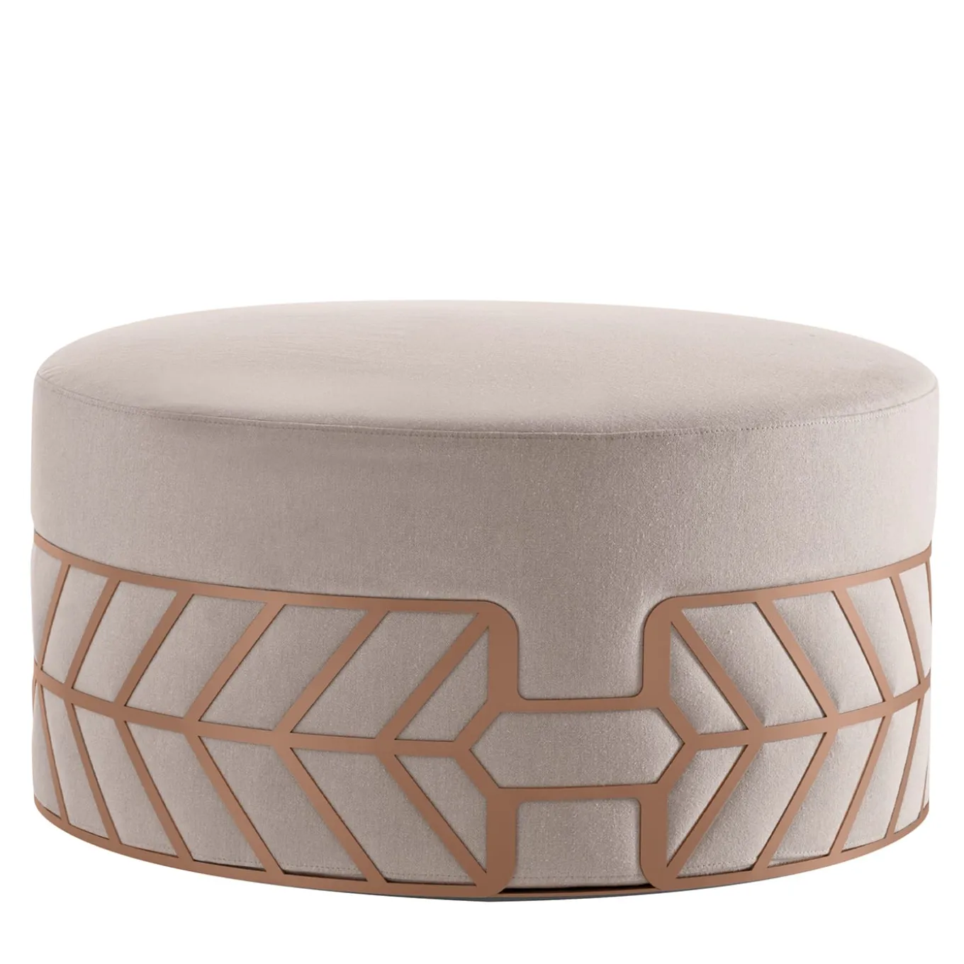 Pouf Belte Beige di Elena Salmistraro