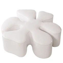Pouf bianco Margaret