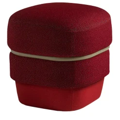 Pouf Chemise rosso di Studio Li-Do