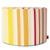 Pouf Cilindrico da Esterno Biarritz Multicolore