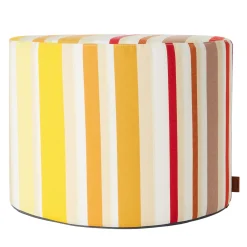 Pouf Cilindrico da Esterno Biarritz Multicolore