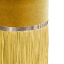 Pouf Couture giallo