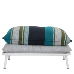 Pouf da esterno Lipari Oceano e Avorio